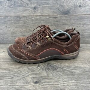 Earth Origins Lampryn Brown Suede Leather Comfort Shoes Sneakers Mens 9.5M
